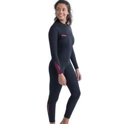 Jobe Women's Neoprene 2mm Savannah Wetsuit Black 6 Jobe Women's Neoprene 2mm Savannah Wetsuit Black -Aqua Sport Soldes copy of combinaison jobe homme neoprene 2mm atlanta noir 9