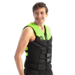 Jobe Men's Segmented Vest With Neoprene Belt Green