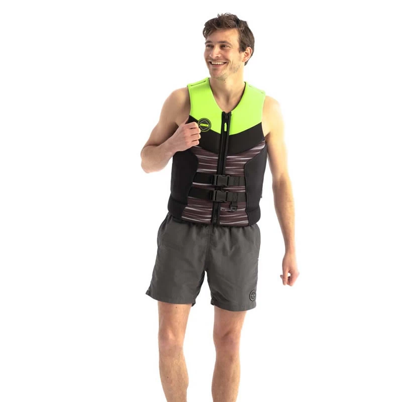 Jobe Men's Segmented Vest With Neoprene Belt Green 4 Jobe Men's Segmented Vest With Neoprene Belt Green – Image 2