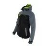 Jetpilot Neoprene Tour Coat Grey/Lime -Aqua Sport Soldes jetpilot neoprene tour coat greylime