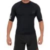 Lycra Manches Courtes Jetpilot X1 Noir -Aqua Sport Soldes lycra manches courtes jetpilot x1 noir