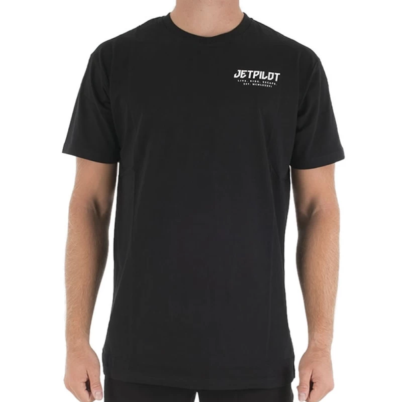 T-shirt Jetpilot Established Black 3 T-shirt Jetpilot Established Black