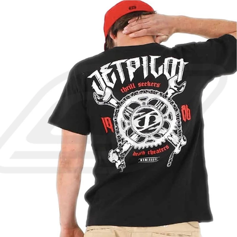 T-shirt Jetpilot Fracture Black 4 T-shirt Jetpilot Fracture Black – Image 2