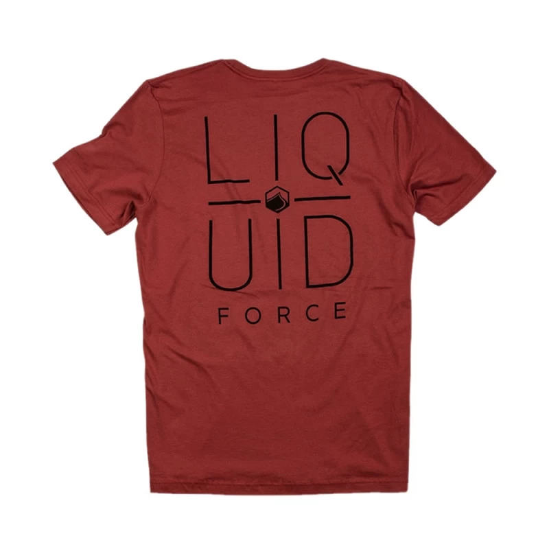 T-shirt Liquid Force Crosshair Red 4 T-shirt Liquid Force Crosshair Red – Image 2