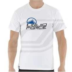 T-shirt Liquid Force Half Dome Blanc